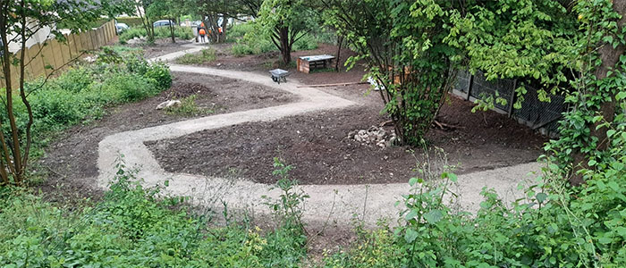 L’aménagement d’un jardin sauvage à Donnemarie-Dontilly