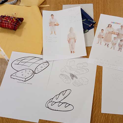 Initiatives77 - Prototypes des visuels des costumes de meunier