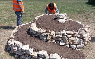 Des spirales aromatiques à Combs-la-Ville