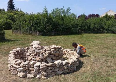 Montage d'une spirale aromatique