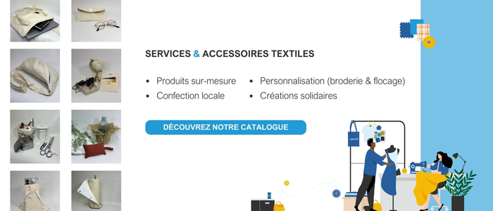 Nouvelle offre couture : confection et personnalisation textile