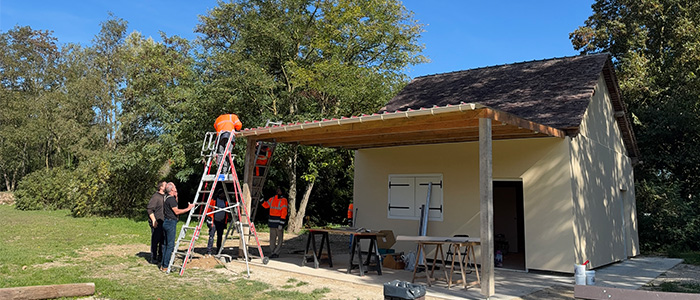 Construction d&rsquo;une maison des associations à Boissettes