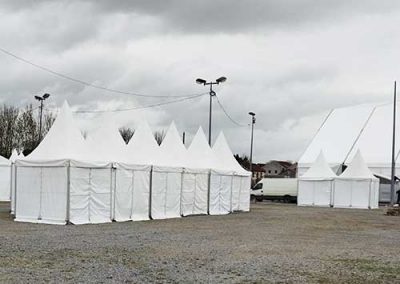 Extérieur de la foire aux fromages et aux vins de Coulommiers